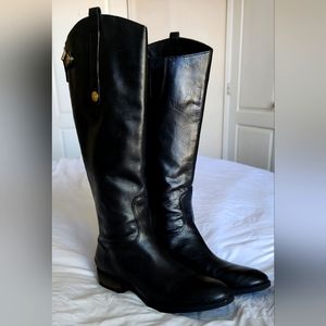 Sam Edelman black leather boots